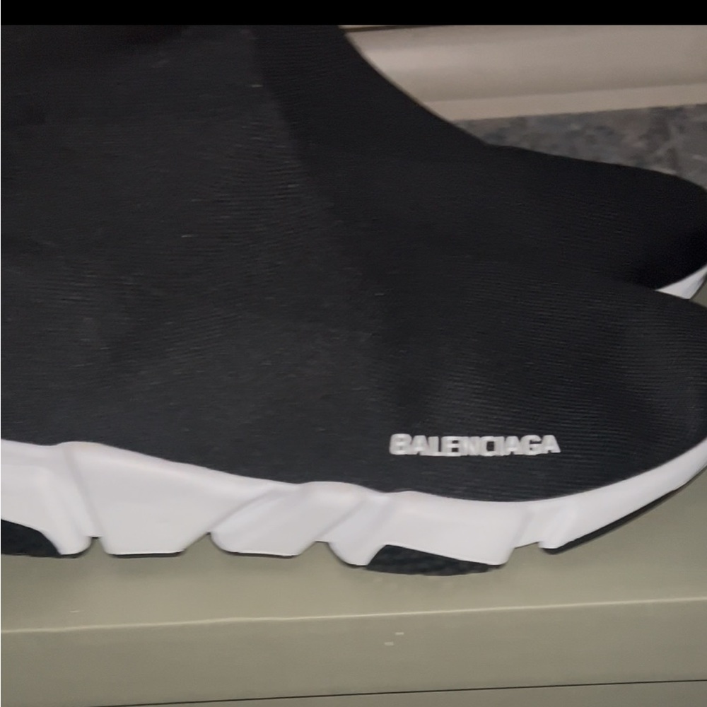 Balenciaga Monochrome Athletic Footwear